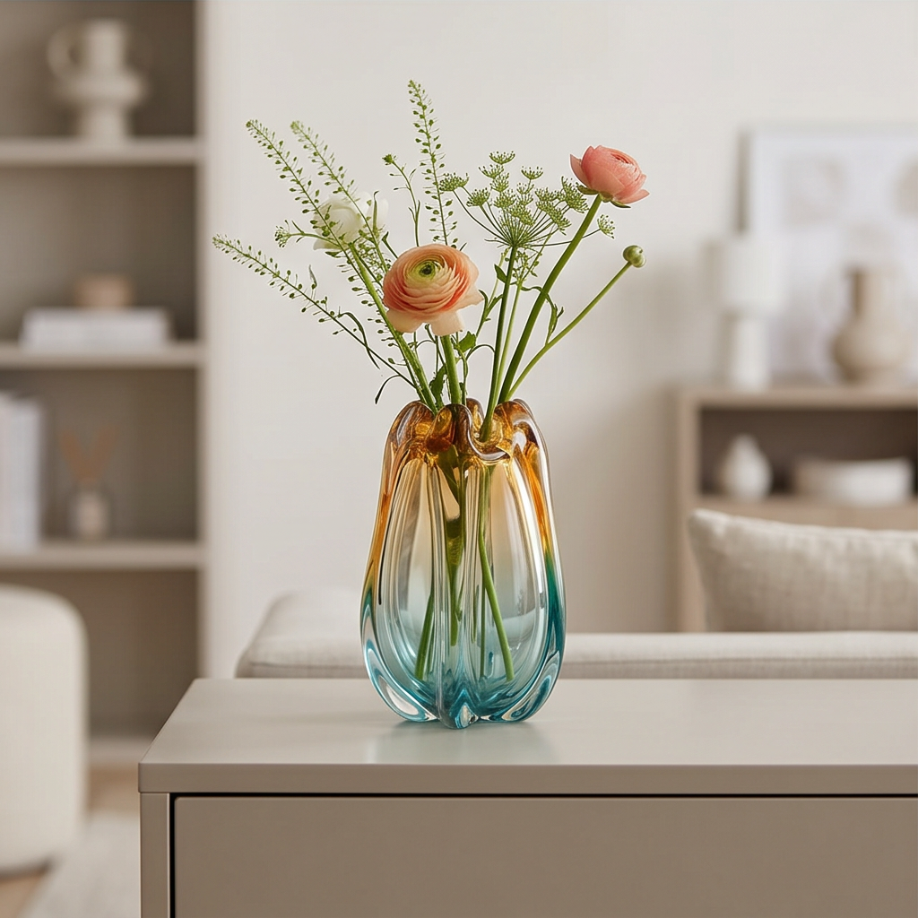 Bloomform Art Glass Vase - GV09