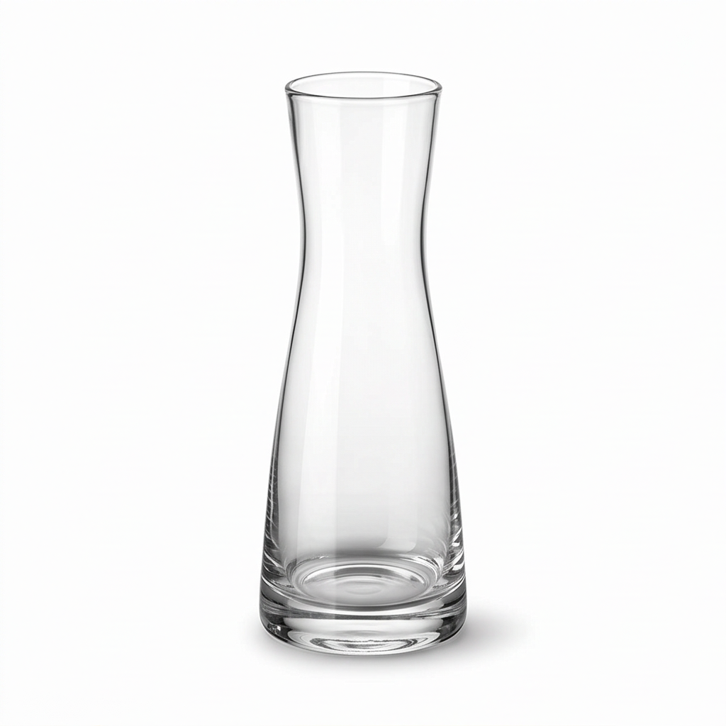 Tall Clear Glass Vase - GV14