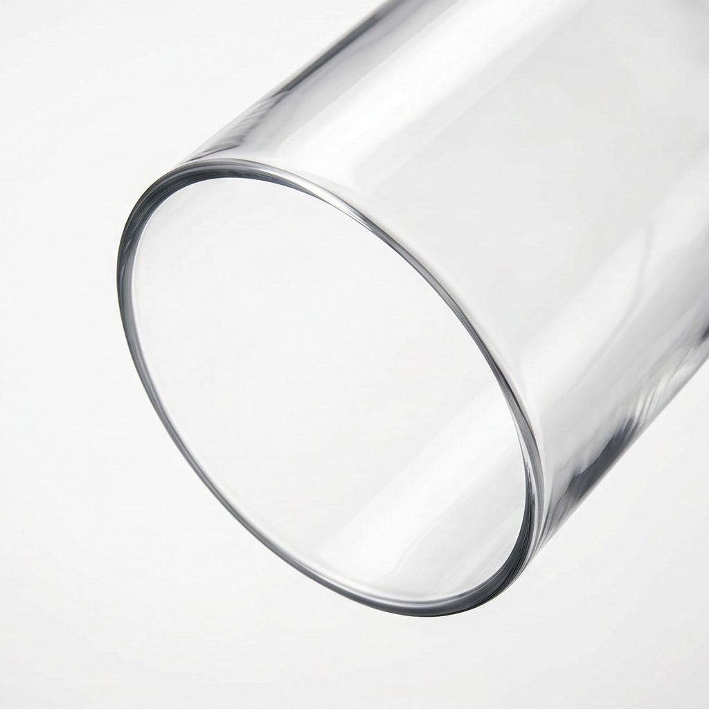 Clear Cylinder Glass Vase - GV12