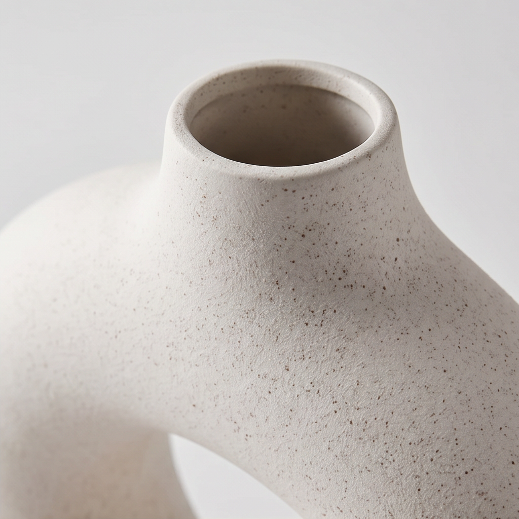 Halo Matte Donut Vase Set - VS07