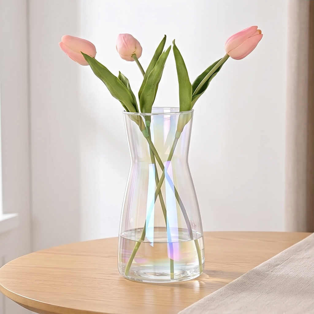 Iris Glow Glass Vase - GV11